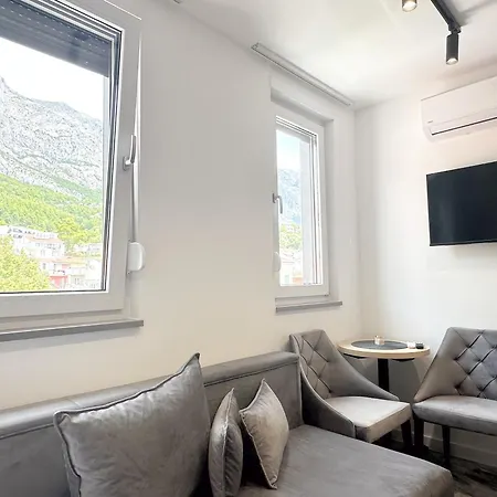 Central Baska Voda Apartments 公寓 *